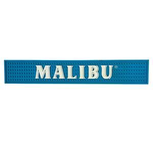 Malibu Bar Mat Rubber Bartop Spill Mat 20.5” Blue Liquor Bar Decor
